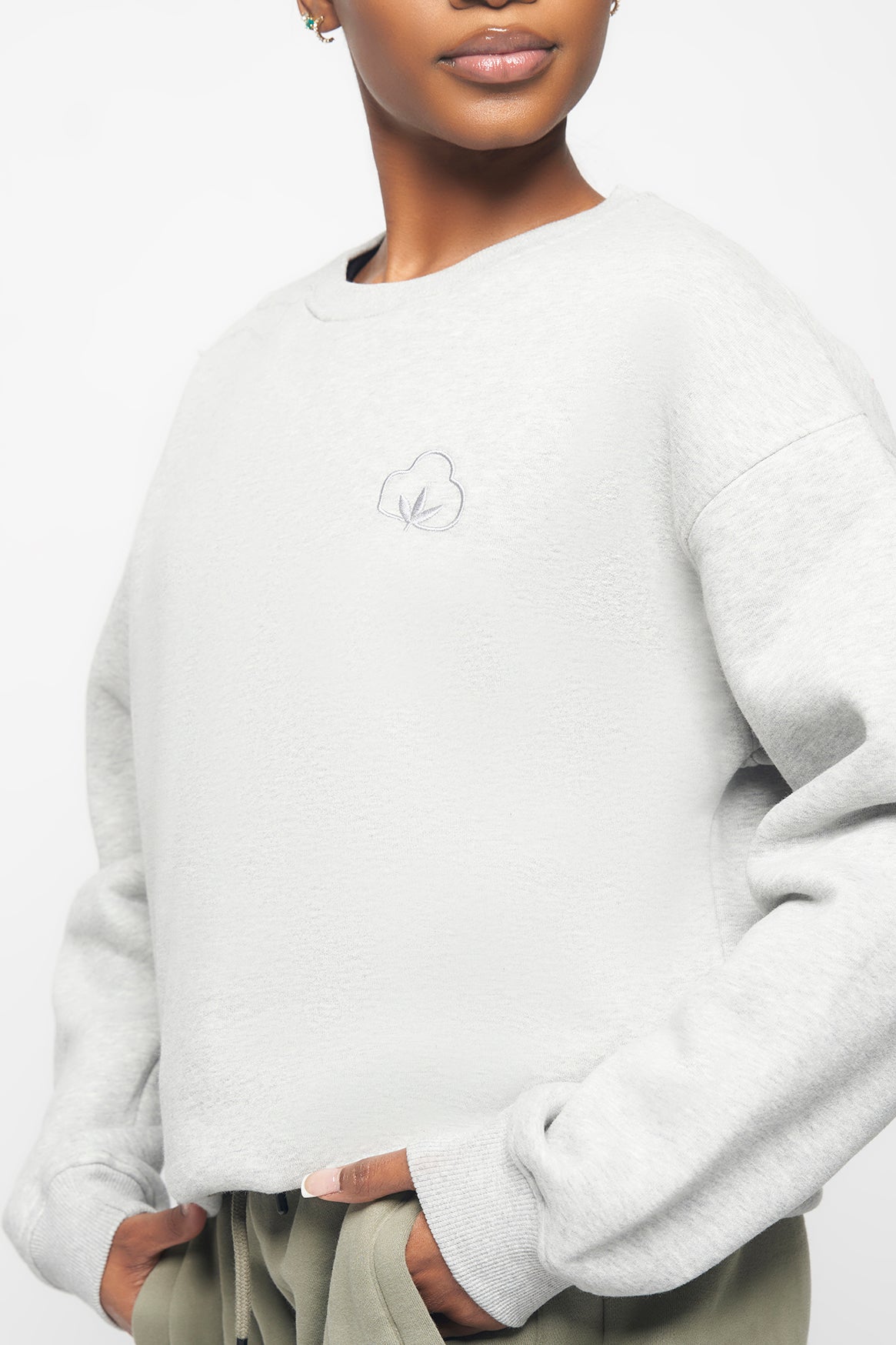 Women's Crewneck Sweatshirt- Moon