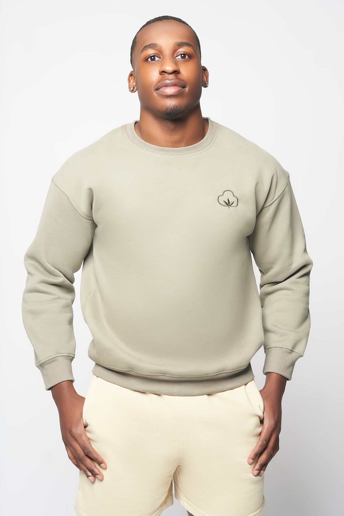 Men's Crewneck Sweatshirt- Sage